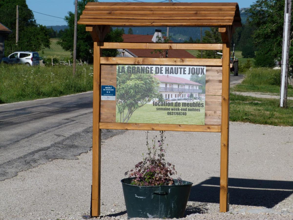La Grange De Haute-Joux Les Fourgs Zewnętrze zdjęcie