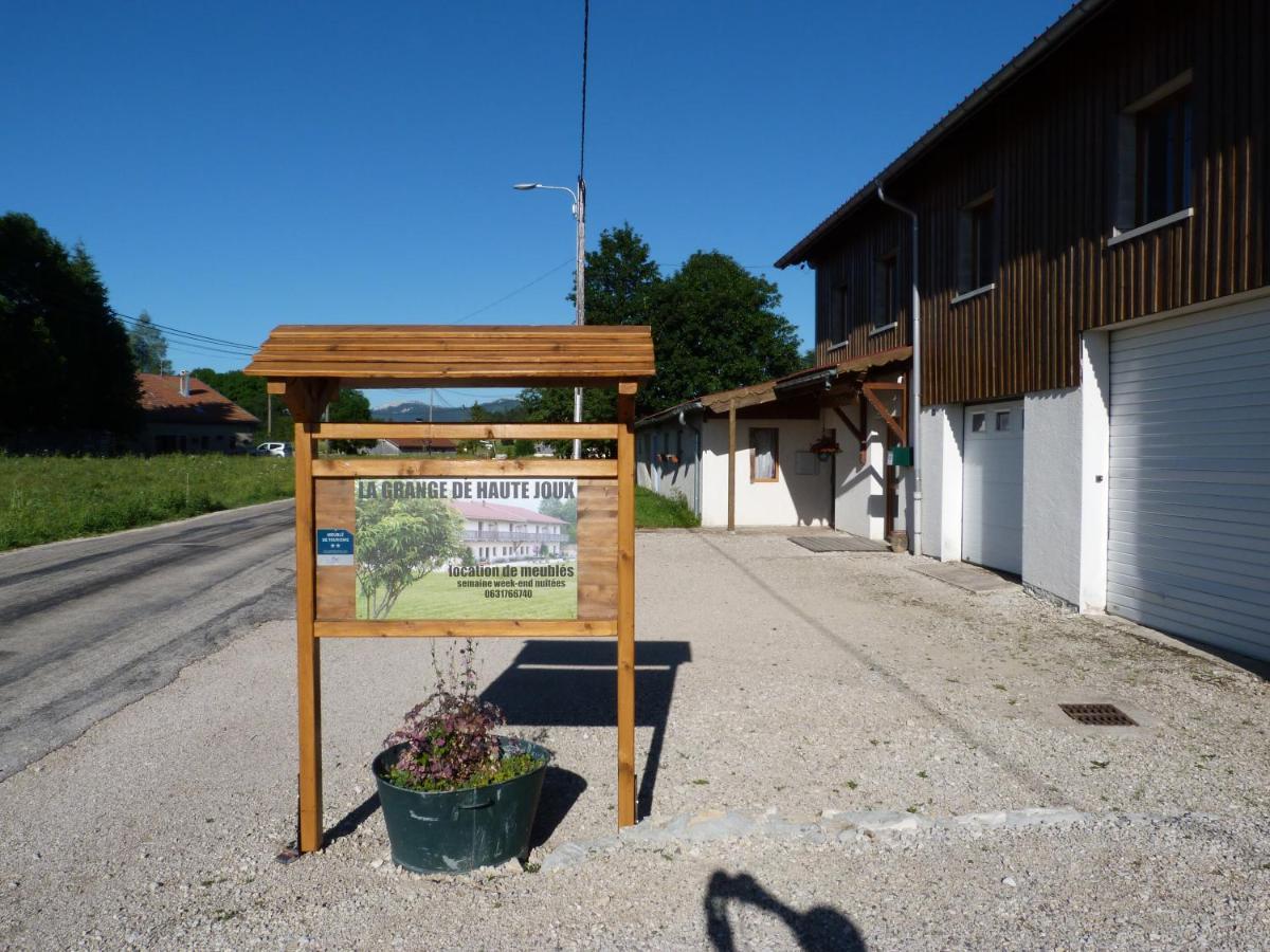 La Grange De Haute-Joux Les Fourgs Zewnętrze zdjęcie